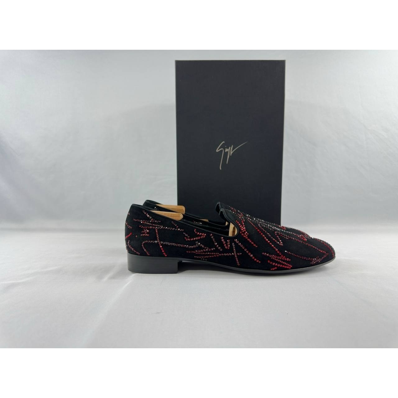 Giuseppe Zanotti G-Glam Crystal Logo Loafer Men's Size 10